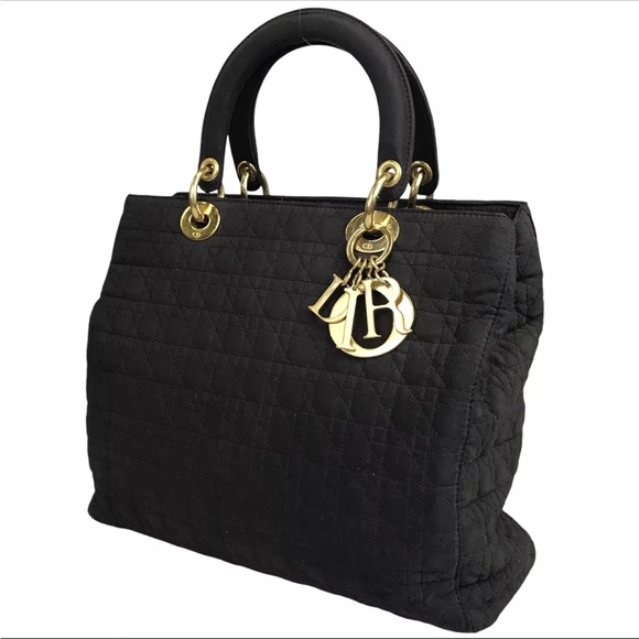 RARE Style Lady Dior Double Zip Cannage Bag - Picture 5 of 15